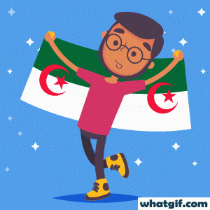 Download Free Animated Algerian Flag GIFs Today | WhatGif 8 Algeria flag gif animated.gif