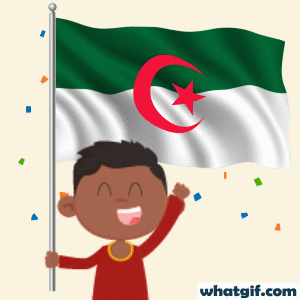 Download Free Animated Algerian Flag GIFs Today | WhatGif 20 Algeria representing gif.gif