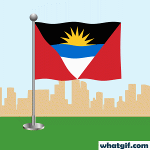Download 25+ Antiqua and Barbuda Flag GIFs for Free at WhatGif 19 Antigua and barbuda flag waving gif