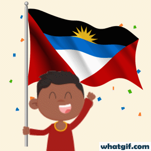 Download 25+ Antiqua and Barbuda Flag GIFs for Free at WhatGif 22 Antigua and barbuda representing gif