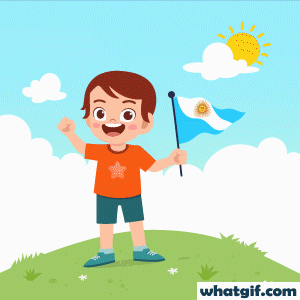25+ Free Argentina Flag GIFs: Download Now | WhatGIF 3 Argentina cute boy flag gif