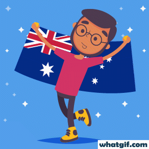 Get 25+ Free Australian Flag GIFs Now | WhatGif 11 Australia flag gif animated