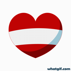 25+ Free Austria Flag GIFs at WhatGif to download 12 Austria flag heart gif