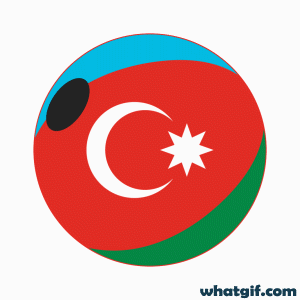 Download 25+ Free Azerbaijan Flag GIFs at WhatGif 3 Azerbaijan flag batch gif