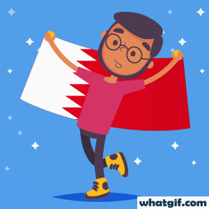 Download Free Bahrain Flag GIFs for Your Content | WhatGif 16 Bahrain flag gif animated