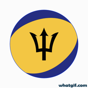 Download 25+ Vibrant Barbados Flag GIFs Free | WhatGif 8 Barbados flag ball gif