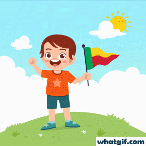 Vibrant Benin Flag GIFs Available Free to Download | WhatGif 4 Benin cute flag gif