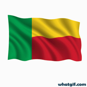 Vibrant Benin Flag GIFs Available Free to Download | WhatGif 6 Benin flag aniamted gif
