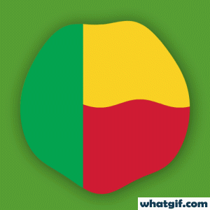 Vibrant Benin Flag GIFs Available Free to Download | WhatGif 10 Benin flag beautiful gif