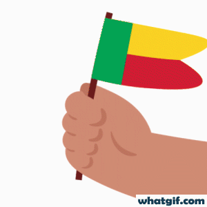 Vibrant Benin Flag GIFs Available Free to Download | WhatGif 14 Benin flag in hand gif