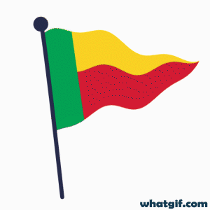 Vibrant Benin Flag GIFs Available Free to Download | WhatGif 17 Benin flag stylish gifs