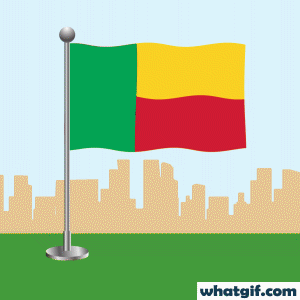 Vibrant Benin Flag GIFs Available Free to Download | WhatGif 19 Benin flag waving gif