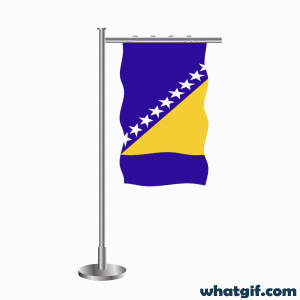 Free Bosnia & Herzegovina Flag GIFs on WhatGif 6 Bosnia and Herzegovina flag