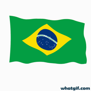 Explore 25+ Brazil Flag GIFs for Free on WhatGif 5 Brazil Realistic flag aniamted gif