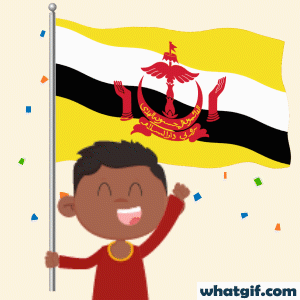 Download 25+ Brunei Flag GIFs for Free at WhatGif 4 Brunei representing gif