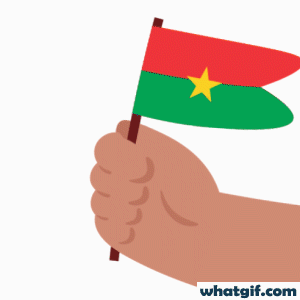 Get Free Burkina Faso Flag GIFs on WhatGif 14 Burkina Faso flag in hand gif