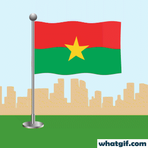 Get Free Burkina Faso Flag GIFs on WhatGif 20 Burkina Faso flag waving gif