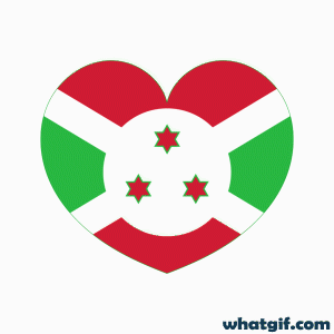 Discover & Download 25+ Burundi Flag GIFs for Free 14 Burundi flag heart gif