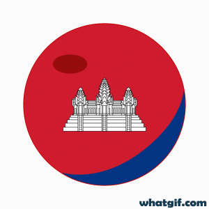 Download Free Animated Cambodia Flag GIFs | What GIF 9 Cambodia flag batch gif.gif