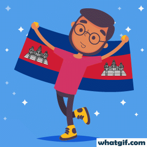 Download Free Animated Cambodia Flag GIFs | What GIF 11 Cambodia flag gif animated.gif