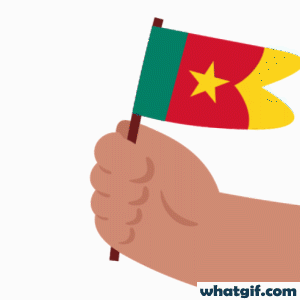 Free Cameroon Flag GIFs - Discover and Download Now 14 Cameroon flag in hand gif.gif