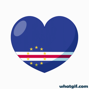 Explore & Download Free Cabo Verde Flag GIFs | WhatGIF 13 Cape Verde or Cabo Verde flag heart gif