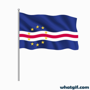 Explore & Download Free Cabo Verde Flag GIFs | WhatGIF 22 Cape Verde or Cabo Verde realistic flag gif