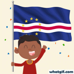 Explore & Download Free Cabo Verde Flag GIFs | WhatGIF 23 Cape Verde or Cabo Verde representing gif