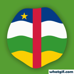 25+ Animated Central African Republic Flags | WhatGIF 10 Central African Republic flag beautiful gif
