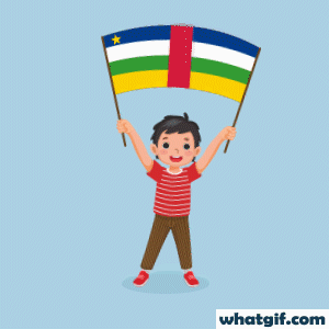 25+ Animated Central African Republic Flags | WhatGIF 11 Central African Republic flag gif animated