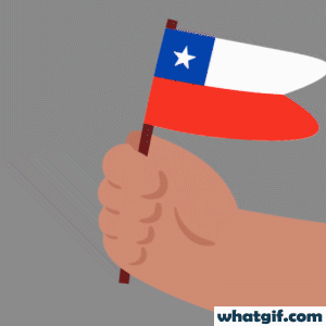 Free Animated Chile Flag GIFs to Download| WhatGIF 10 Chile flag in hand gif