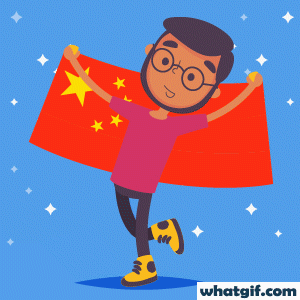 Download Free China Flag GIFs - Vibrant and Dynamic 16 China flag gif animated.gif