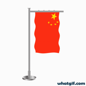 Download Free China Flag GIFs - Vibrant and Dynamic 6 China flag.gif