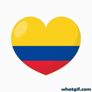 Download Colombia Flag GIFs Free | WhatGIF 13 Colombia flag heart gif
