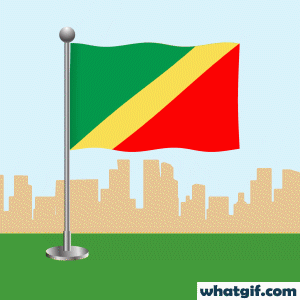 Download Free Congo Flag GIFs | WhatGIF 20 Congo flag waving gif