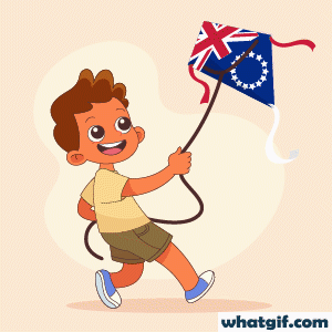 Download 25+ Cook Islands Flag GIFs Free | What GIF 12 Cook Islands flag kite gif.gif