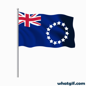 Download 25+ Cook Islands Flag GIFs Free | What GIF 5 Cook Islands realistic flag gif