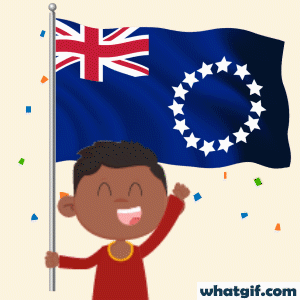 Download 25+ Cook Islands Flag GIFs Free | What GIF 4 Cook Islands representing gif