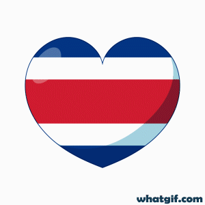 Download Costa Rica Flag GIFs Free | WhatGIF 13 Costa Rica flag heart gif