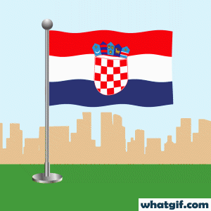 Download Free Croatian Flag GIFs at What GIF 20 Croatia flag waving gif