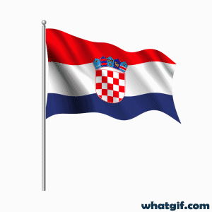 Download Free Croatian Flag GIFs at What GIF 22 Croatia realistic flag gif