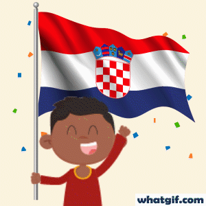 Download Free Croatian Flag GIFs at What GIF 23 Croatia representing gif