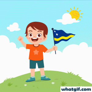 Download Animated Curacao Flag GIFs Free| WhatGIF 6 Curacao cute flag gif