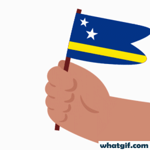Download Animated Curacao Flag GIFs Free| WhatGIF 14 Curacao flag in hand gif