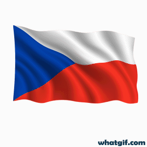Discover & Download Free Czechia Flag GIFs | WhatGIF 7 Czechia flag aniamted gif