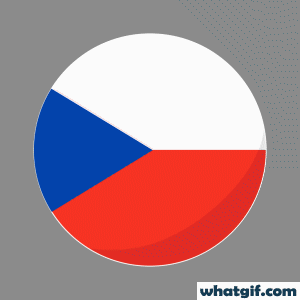 Discover & Download Free Czechia Flag GIFs | WhatGIF 10 Czechia flag batch gif