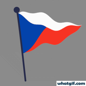 Discover & Download Free Czechia Flag GIFs | WhatGIF 19 Czechia flag stylish gifs
