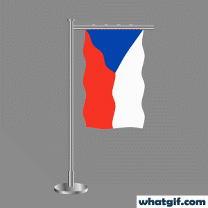 Discover & Download Free Czechia Flag GIFs | WhatGIF 22 Czechia flag