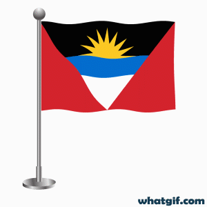 Download 25+ Antiqua and Barbuda Flag GIFs for Free at WhatGif 2 animated Antigua and barbuda flag