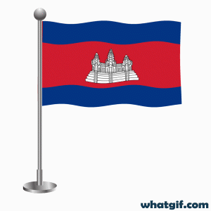 Download Free Animated Cambodia Flag GIFs | What GIF 2 animated Cambodia flag .gif